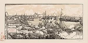 Le Port de Nantes by Auguste Louis Lepère (French, 1849–1918)