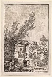 Le Puits by Hubert Robert (French, 1733–1808)