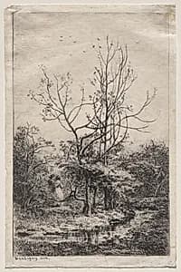 Le Verger by Charles François Daubigny (French, 1817–1878)