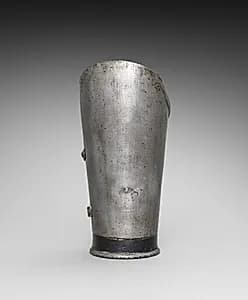 Left Vambrace (lower cannon) by Unknown Artist