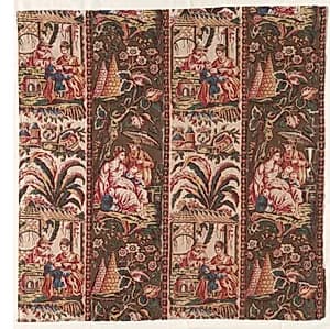 Length of Chinoiserie Chintz by Unknown Artist