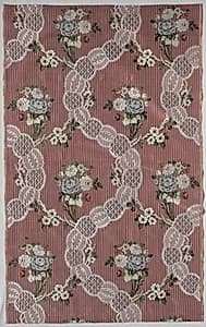 Length of Silk Brocade by Unknown Artist