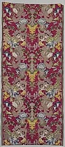 Length of Silk Brocade by Unknown Artist