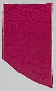 Length of Silk Damask by Unknown Artist