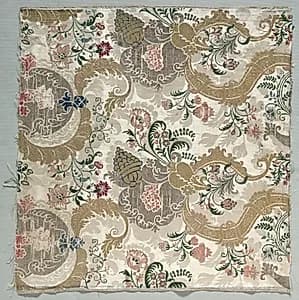 Length of Silk Textile by Unknown Artist