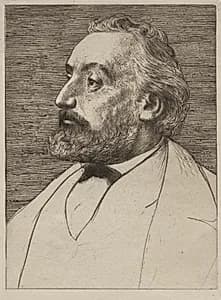 Léon Gambetta by Alphonse Legros (French, 1837–1911)