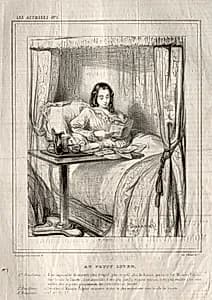 Les Actrices:  Au petit lever... by Paul Gavarni (French, 1804–1866)