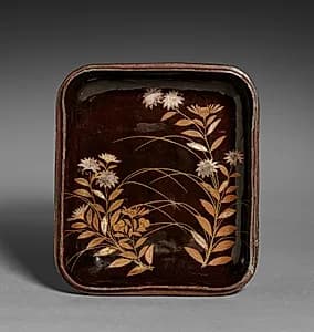 Letter Box (base) by Ogata Kōrin (Japanese, 1658–1716)