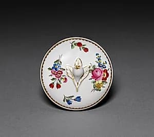 Lid for a Jar by Faubourg Saint-Denis (French)