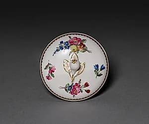 Lid for a Jar by Faubourg Saint-Denis (French)