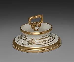 Lid for an Ice Cream Pail by Factory of Jacob-Petit (French, 1830–1865)