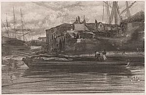 Limehouse by James McNeill Whistler (American, 1834–1903)