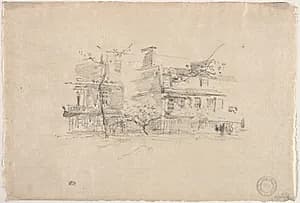 Lindsay Row, Chelsea by James McNeill Whistler (American, 1834–1903)