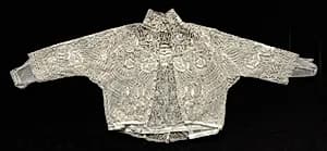 Linen Lace Blouse by Unknown Artist