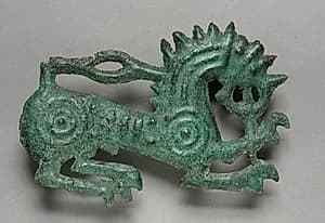 Lion Plaque by Unknown Artist