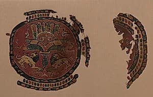 Lions from a Tunic by Unknown Artist