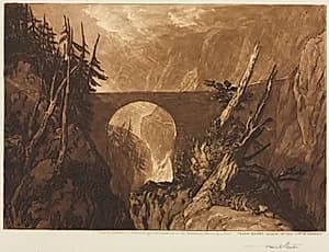 Little Devil's Bridge by Frank Short (British, 1857–1945)