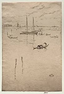 Little Lagoon by James McNeill Whistler (American, 1834–1903)