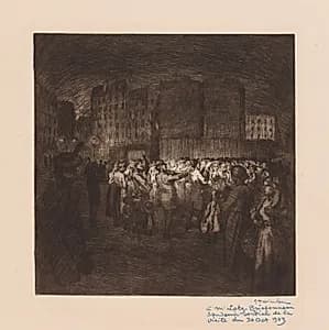 Little Street Singers by Théophile Alexandre Steinlen (Swiss, 1859–1923)