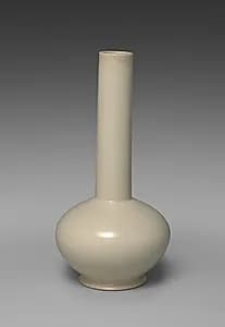 Long-Necked Vase by Seifū Yohei III (Japanese, 1851–1914)