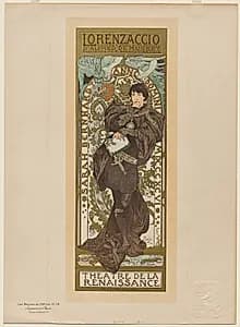 Lorenzaccio by Alphonse Mucha (Czech, 1860–1939)