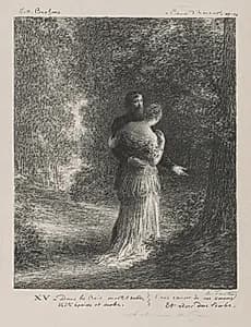 Love Poems (Third Plate) by Henri Fantin-Latour (French, 1836–1904)