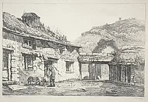 Lynmouth by Samuel Prout (British, 1783–1852)