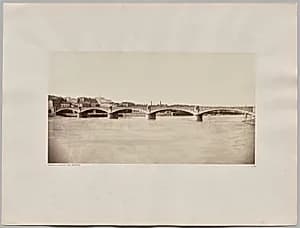 Lyon. Viaduc du Rhône by Édouard Baldus (French, 1813–1889)