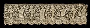 Machine Lace Edging by Unknown Artist