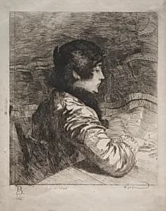 Madame Besnard by Albert Besnard (French, 1849–1934)