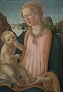 Madonna and Child by Francesco Botticini (Italian, c. 1446–1497)