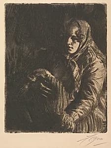 Madonna by Anders Zorn (Swedish, 1860–1920)