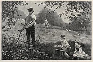 Making Hay by Winslow Homer (American, 1836–1910)