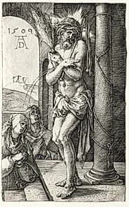 Man of Sorrows by the Column by Albrecht Dürer (German, 1471–1528)