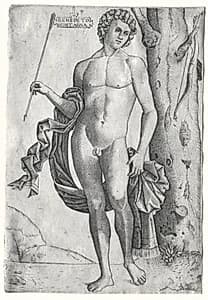 Man with an Arrow by Benedetto Montagna (Italian, c. 1481–1555/58)