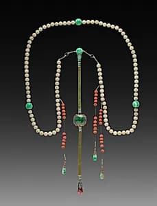 Mandarin Necklace by Unknown Artist