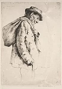Marchand d'Habits by William Auerbach-Levy (American, 1889–1964)