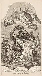 Martyrdom of St. Stephen by Giovanni Domenico Tiepolo (Italian, 1727–1804)
