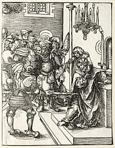 Martyrdom of St. Thomas by Lucas Cranach (German, 1472–1553)