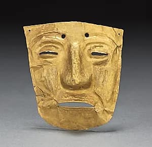Mask Ornament by Unknown Artist