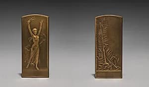 Medal by Lucien Julien Henri Cariat (French)