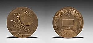 Medal by F. Montagny (French)