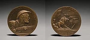 Medal by Èmile Séraphin Vernier (French, 1852–1927)