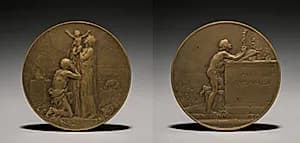 Medal  by Jules Dupré (French, 1811–1889)