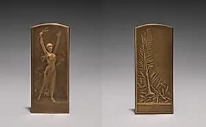 Medal by Lucien Julien Henri Cariat (French)