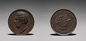 Medal: Eugene Verboeckhoven by Unknown Artist