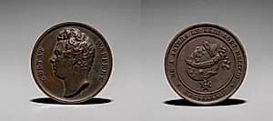 Medal: Gustaf Wappers by Unknown Artist