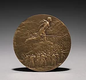 Medal (obverse) by Jules Prosper Legastelois (French, 1855–1931)