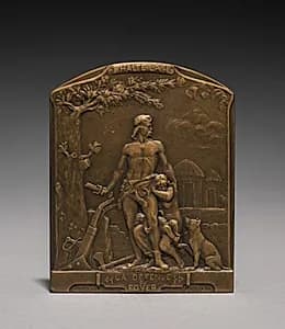 Medal (obverse) by Emile André Boisseau (French, 1842–1923)