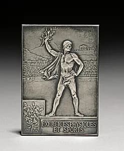 Medal of French Republic by F Vernon (French)